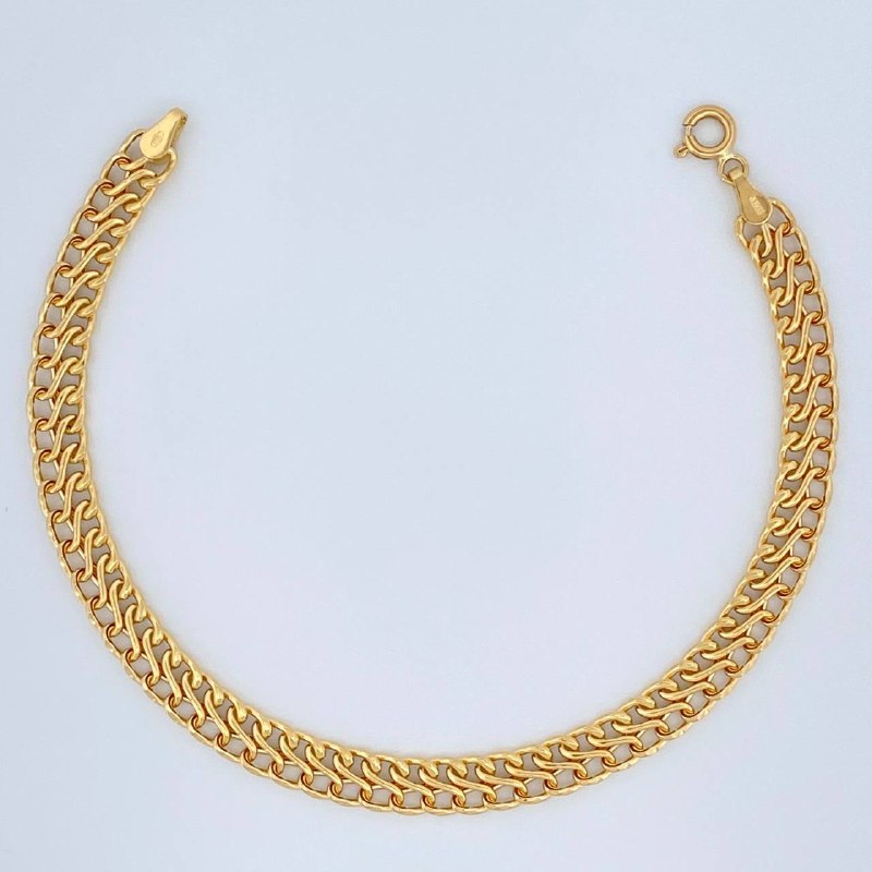 Pulso Sedusa 3.4gr / 7 1/2 in / 5.6mm Oro Amarillo +3 18K &
