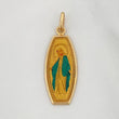 Dije Virgen Milagrosa 1.2 g / 1 1/4 in Oro Amarillo 18K