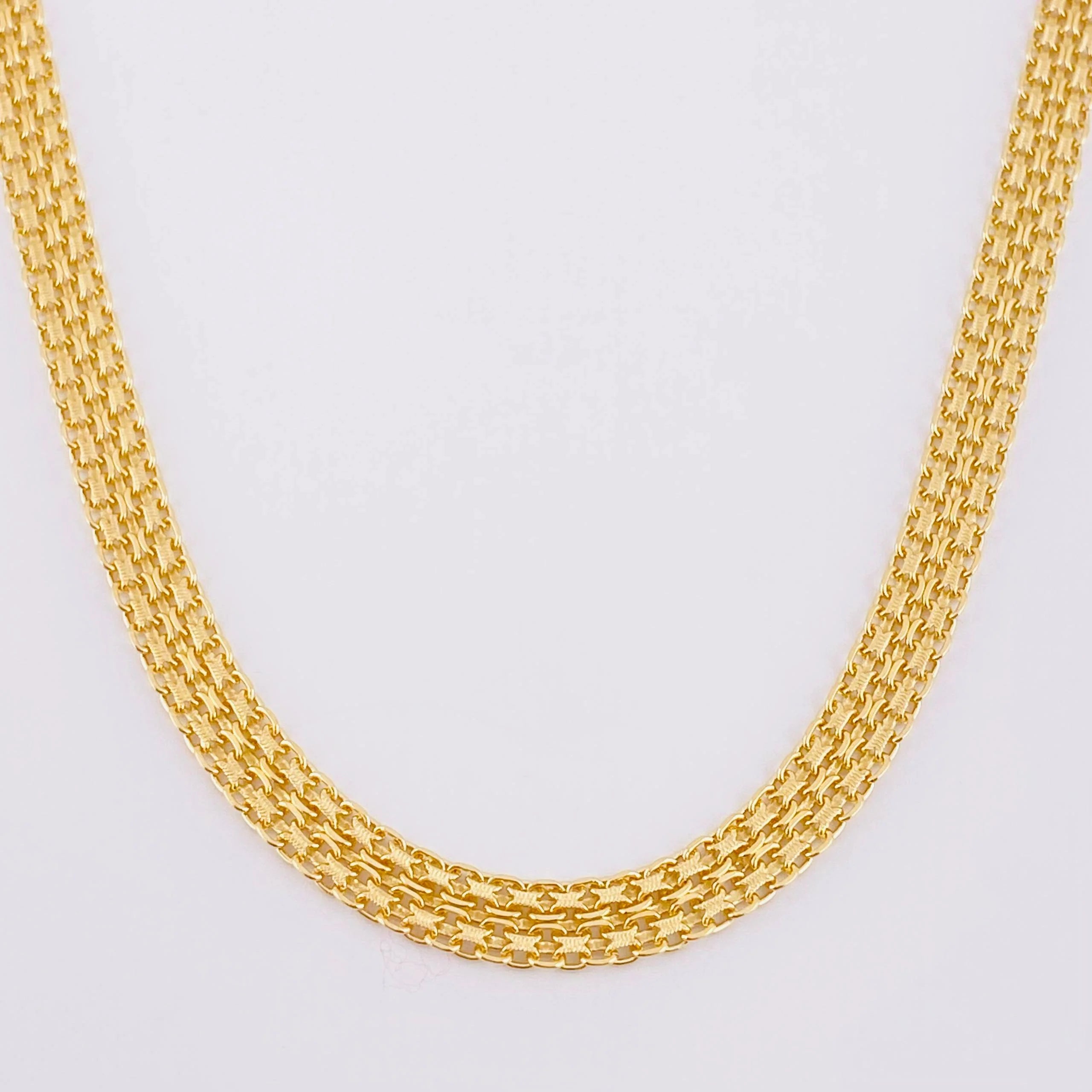 Cadena China 8.3g / 24 in / 5.3mm Oro Amarillo 18K