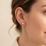 Topos Bola 0.6 g / in / 6 mm Oro Amarillo 18K