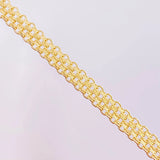 Cadena China 8.3g / 24 in / 5.3mm Oro Amarillo 18K