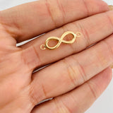 Charm Infinite 0.45g / 3/4 in Yellow Gold 18K