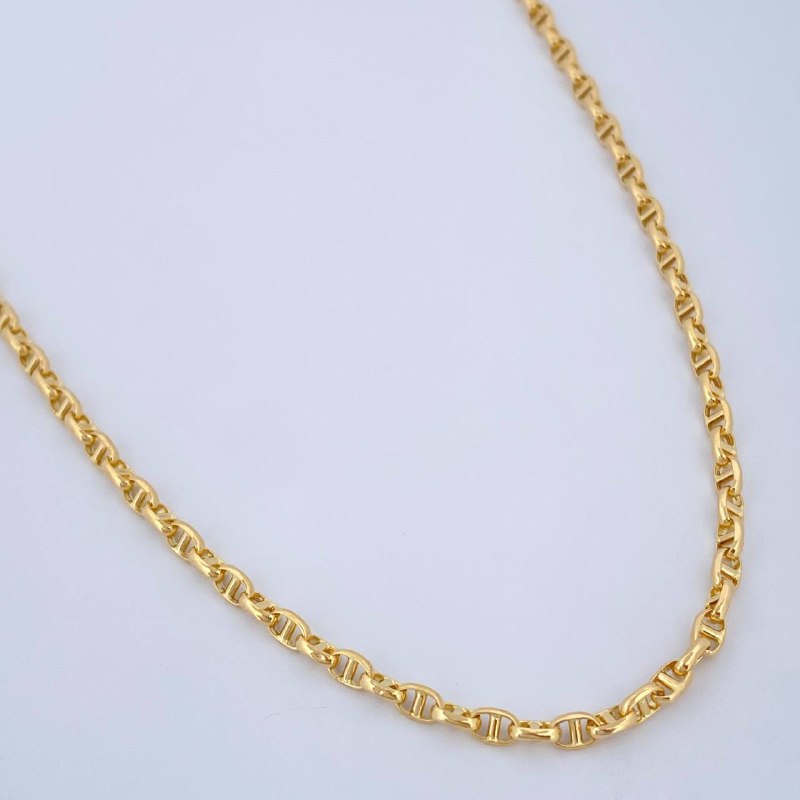 Marine Chain 4.9gr / 23.6in / 18K Gold +3