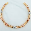 Bracelet Barril Enmallado 18.85 g / 7 3/4 in / 5 mm Tres Oros 18K