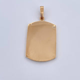 Pendant Plate 10.45gr / 4.8cm / 18K Gold $