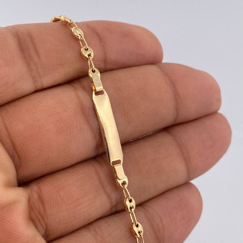 Baby Bracelet GC 1.85gr / 15cm / 18K Yellow Gold &