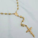 Rosario Virgen Milagrosa 10.55gr / 15 1/2 in / Oro Amarillo 18K %