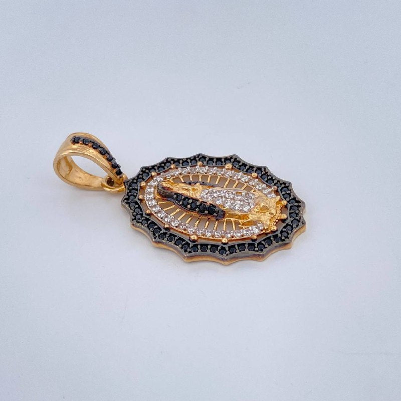 Dije Virgen Guadalupe 4.1gr / 3.5cm / Tres Oros 18K $