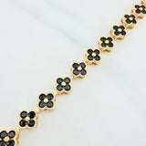 Clover Bracelet 16.1 g / 7 3/4 in / 7.6 mm Yellow Gold 18K