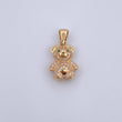 Dije Oso 3.25gr / 2.5cm / Oro 18K &