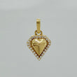 Dije Diamante 1.4 g / 3/4 in Oro Amarillo 18K
