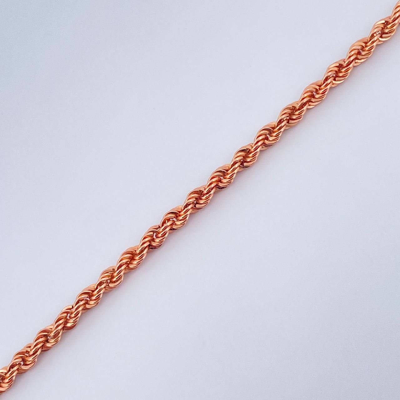 Pulso Lazo 2.9gr / 7 1/2 in / Oro Rosa +3 18K $