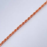 Pulso Lazo 2.9gr / 7 1/2 in / Oro Rosa +3 18K $