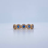Anillo Churumbela Tupido 2.05gr / T6 1/2 / Oro Amarillo 18K &
