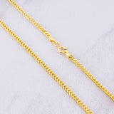 Franco Chain 5.95g / 24 in / 2.1mm Yellow Gold 18K