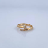 Anillo Clavo 1.75gr / T5 / Oro 18K &
