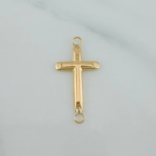 Charm Cross 0.55gr / 1 in / 18K Yellow Gold %
