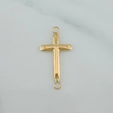 Charm Cross 0.55gr / 1 in / 18K Yellow Gold %
