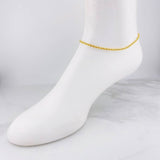 Anklet Lazo 2.4g / 10 in / 2.7mm Yellow Gold 18K