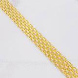 Bismark Bracelet 12.15g / 7 3/4 in / 11.8mm Yellow Gold 18K
