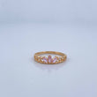 Tiara Ring 1.75gr / Size 6 1/4 / 18K Gold &
