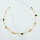 Clover Bracelet Classic Link 3.1 g / 8 1/4 in / 4.7 mm 18K Yellow Gold