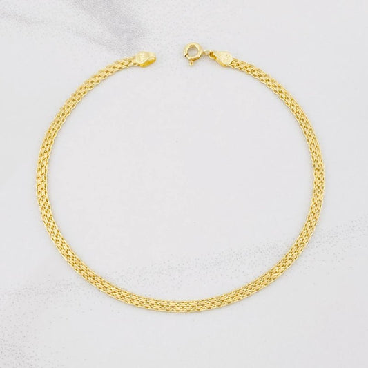 Pulso Chino 1.6g / 8 1/4 in / 2.8mm Oro Amarillo 18K