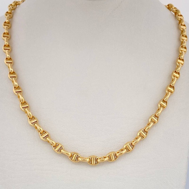 Cadena Marinera 14.9gr / 60cm / Oro Amarillo +3 18K &