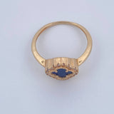 Anillo Trebol 2.65gr / T6 1/4 / Oro Amarillo 18K &