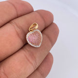 Pendant Heart 2.15gr / 2.2cm (0.9in) / 18K Gold &