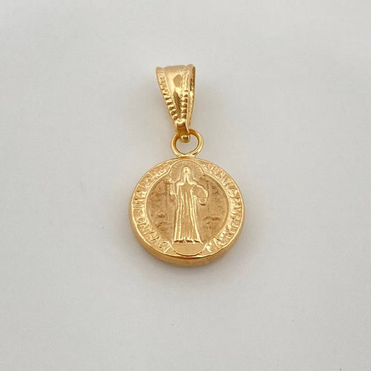 Pendant San Benito 0.65gr / 2cm / 18K Yellow Gold &