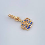 Pendant Crown 0.7gr / 3/4 in / 18K Gold