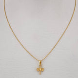 Military Chain and Pendant Set + Dragonfly 1.7gr / 18K Gold $