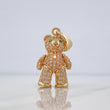 Dije Oso Corbata Articulado 4.45 g / 1 1/4 in Oro Amarillo 18K
