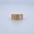 Anillo Treboles 1.7gr / T7 / Oro 18K &