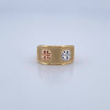 Anillo Treboles 1.7gr / T7 / Oro 18K &