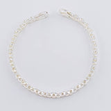Bracelet Curved Links 12.5g / 8 1/4 in / 5.1mm Silver 925