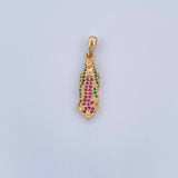 Dije Virgen Guadalupe 2.7gr / 3cm / Oro 18K &