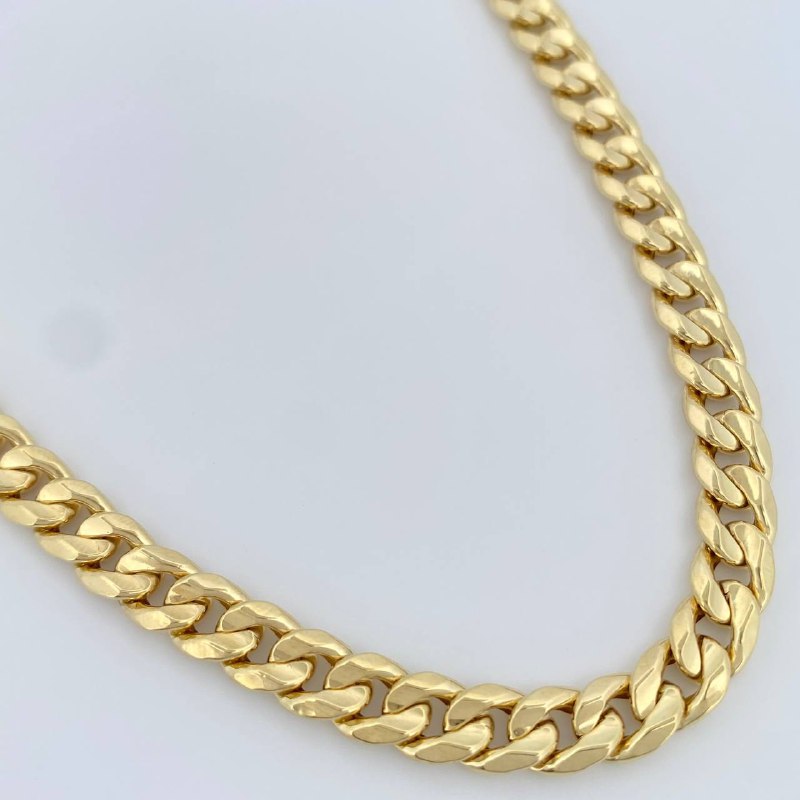 Cuban Links 12.9gr / 24 1/4 in / Yellow Gold +1 14K Italy &
