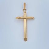 Dije Cruz 1.8gr / 2 in / Oro Amarillo 18K &