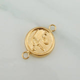 Charm Faith 0.75gr / 3/4 in / 18K Yellow Gold %