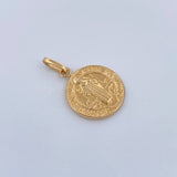 San Benito Pendant 0.9gr / 1in / 18K Gold Yellow &