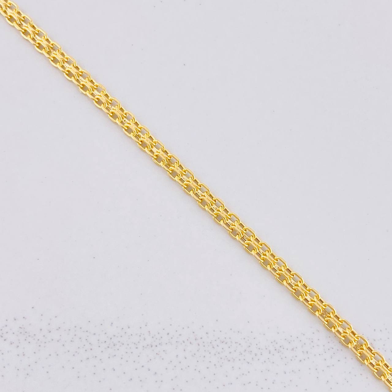Pulso Chino 1.45g / 7 1/2 in / 2.554mm Oro Amarillo 18K