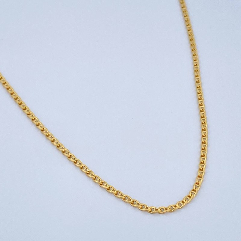 Cadena Escalera 2.6gr / 60cm / Oro Amarillo +3 18K $