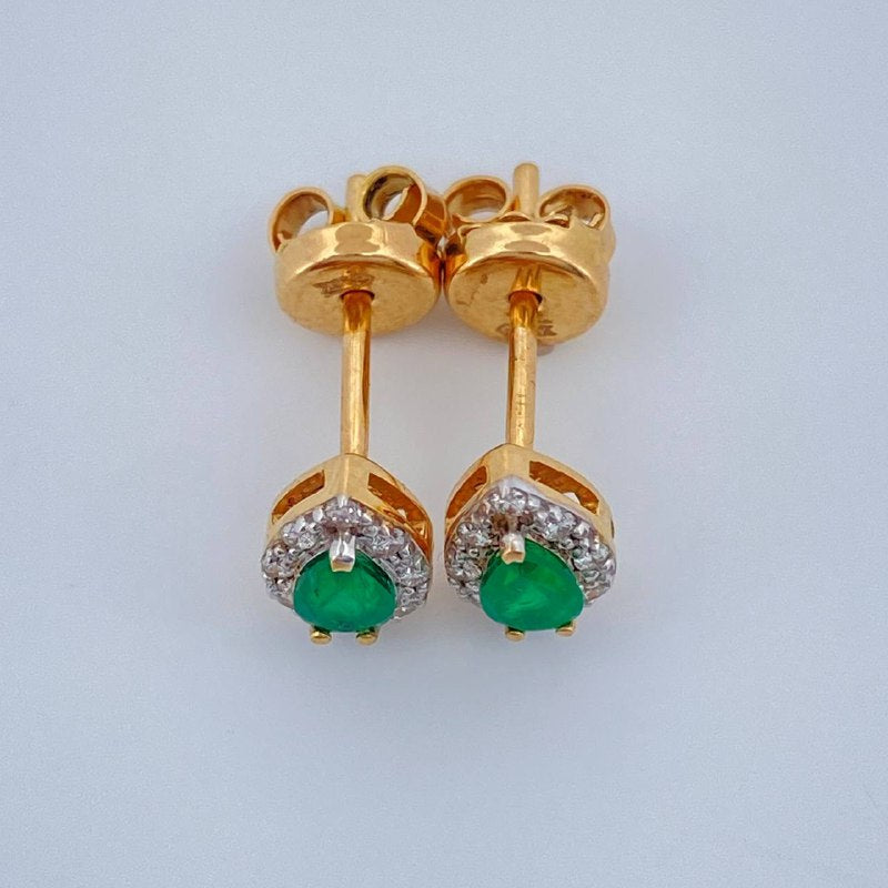 Topos Gota Esmeralda 1.7gr / Dos Oros Amarillo Blanco 18K %