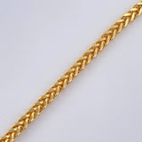 Franco Bracelet 3.6gr / 7.5in / +3 18K Gold &