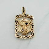 Dije Virgen Guadalupe Doble Faz 38.7 g / 2 1/4 in Oro Amarillo 18K