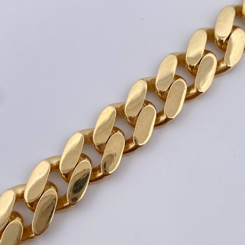 Cuban Links Bracelet 20gr / 7.9in / +1 18K Gold &