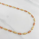 Rustic Chain Crown 15.05 g / 24 1/2 in / 3.8 mm 18K Yellow Gold