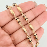 Pulso Rustico Corona 5.3 g / 8 1/2 in / 4.6 mm Oro Amarillo 18K